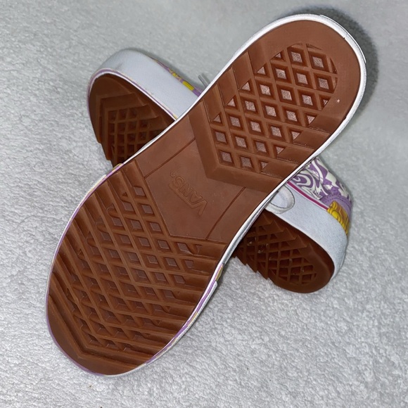 Vans Old Skool Stacked Wavy Daze Lilac Platform Sneakers Womens Size 6.5 36.5 - Picture 7 of 9